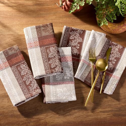 Threadmade Windswept Harvest Jacquard TC, Multicolor - 60" W x 120" L - Image 4