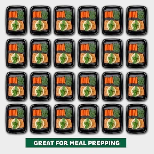 Freshware Meal Prep Containers with Lids [150 Pack] 24 oz Food Containers - Image 3