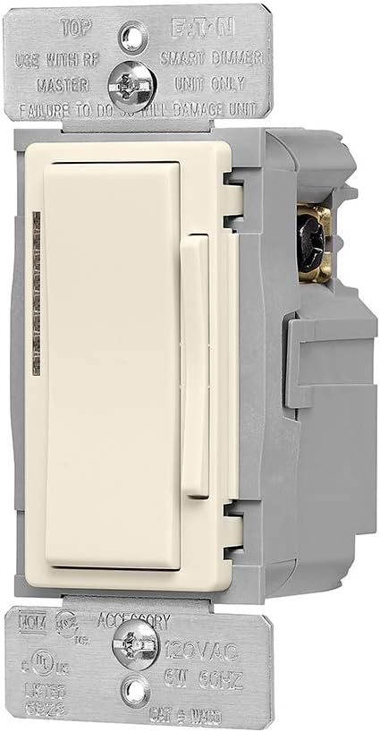 Eaton WACD-LA-SP-L Wi-Fi Accessory Dimmer, Light Almond