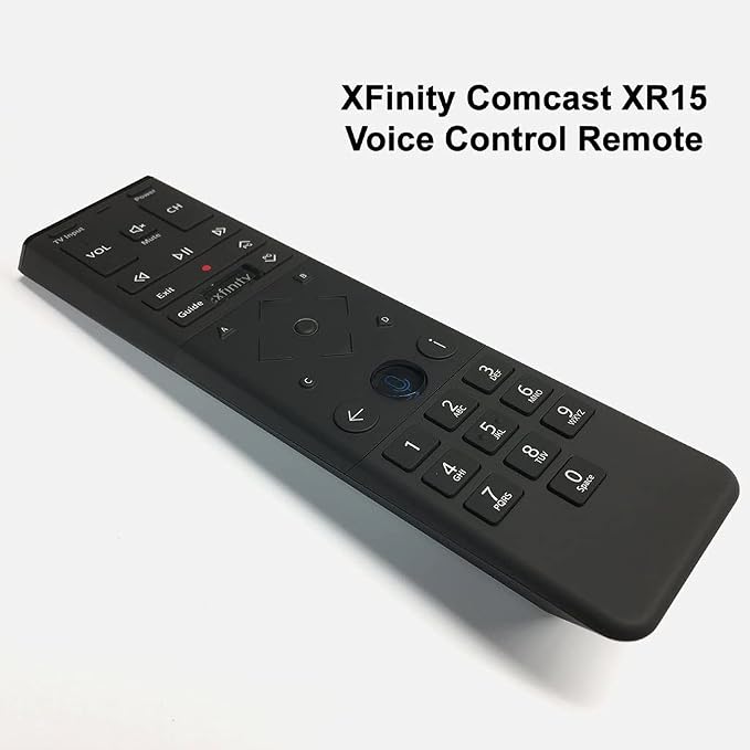 XFinity Comcast XR15 Voice Control Remote for X1 Xi6 Xi5 XG2 (Backlight)