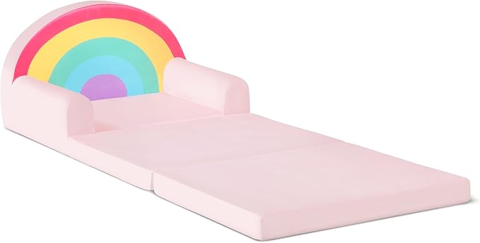 Delta Children Rainbow Flipout Figural Chair