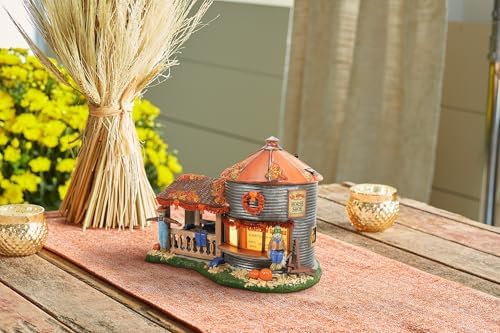 Department 56 Snow Village Halloween Make and Take Scarecrow Shack Light Up Building, 7.36 Inch, Multicolor - Image 6