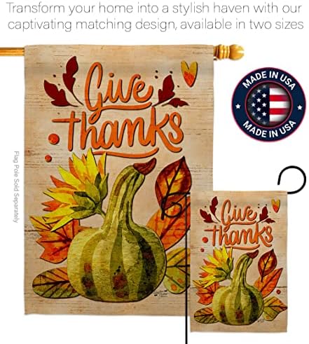 Fall Tapestry Wood Dowel Set Rod Home Banner Textile Poster Flag Stand Pole Room Wall Scroll Hanging Blue Pumpkins Squash Giving Indoor Decor, Thanksgiving Gifts Made in USA - Image 4