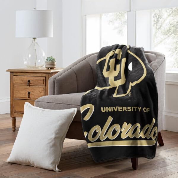 Northwest NCAA Unisex-Adult Raschel Throw Blanket
