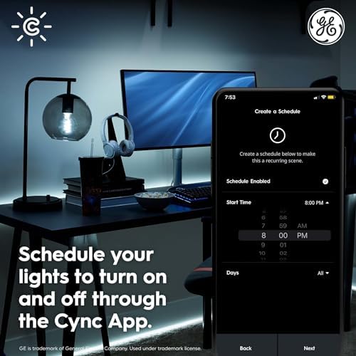 Cync GE Dynamic Effects Smart LED Light Strip with Music Sync, Color Changing Outdoor Light Strip, Compatible with Alexa and Google Home, 16ft Waterproof Light + Power Supply