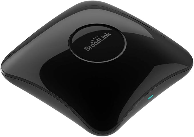 BroadLink RM4 pro IR RF Remote Control Hub with Sensor Cable - WiFi Smart Controller for Home Automation, TV, Ceiling Fan, Curtain Remote, Works with Alexa, Google Assistant, IFTTT, Siri