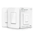 3 Way Smart Light Switch, Compatible with Alexa, Google Assistant, IFTTT, WiFi, Neutral Wire Required, Schedule Setting APP Remote Control, ETL, No Hub Required (3 Way Smart Switch 2pack)