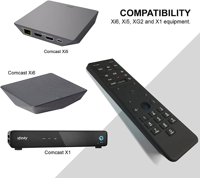 XFinity Comcast XR15 Voice Control Remote for X1 Xi6 Xi5 XG2 (Backlight)