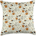 Disney Mickey Mouse Jack-O’-Lantern Oh What Fun Halloween Throw Pillow