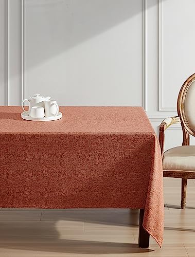 Laura Ashley Harper Tablecloth, 60" x 144", Spice - Image 2