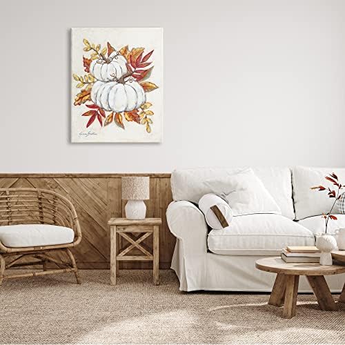 Stupell Industries Autumn Pumpkin Still Life, 30 x 40 Inch Canvas Wall Art - Image 2