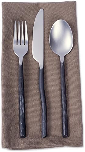 DII Solid Napkin Set Collection, 20x20, Brown, 6 Piece - Image 5