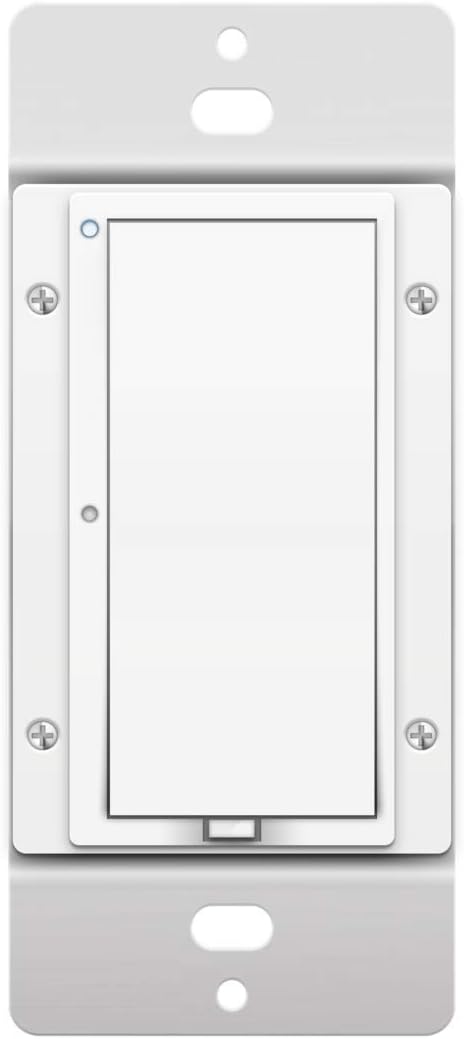 Insteon Smart Switch for Home, On/Off Switches for Lights, Fans, & Motors Up to 1HP, 1800W Scene Controller, Hub Only Required for Use with Alexa & Google Assistant, Neutral Wire Needed - 2477S