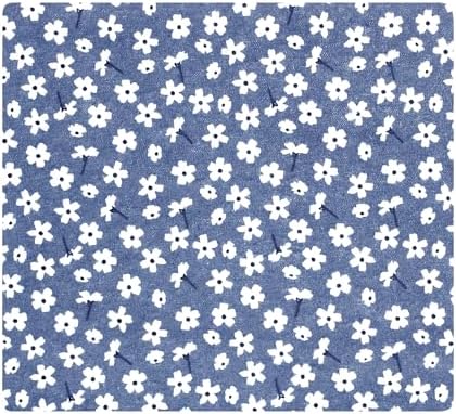 Hudson Baby Unisex Baby Cotton Flannel Receiving Blankets 4-Pack, Blue Cosmos, One Size - Image 5