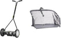 Earthwise 16-Inch 7-Blade Push Reel Lawn Mower and 14-16 Inch American Lawn Mower Grass Catcher Bundle
