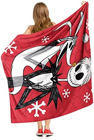Northwest Nightmare Before Christmas Silk Touch Throw Blanket, 50" x 60", Merry Madness