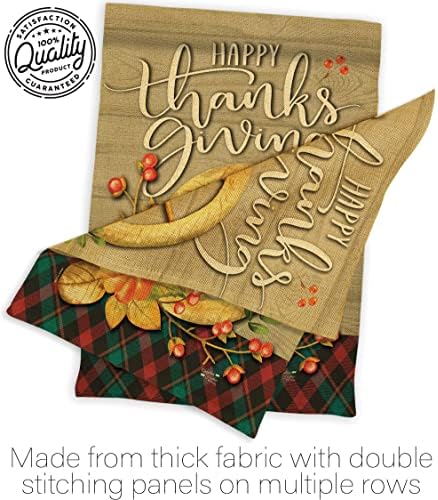 Tapestry Wood Dowel Set Rod Home Applique Banner Textile Poster Flag Pole Room Wall Scroll Hanging Pumpkins Thanksgiving Fall Indoor Decor, Autumn Gifts Made in USA - Image 7