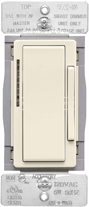 Eaton WACD-LA-SP-L Wi-Fi Accessory Dimmer, Light Almond