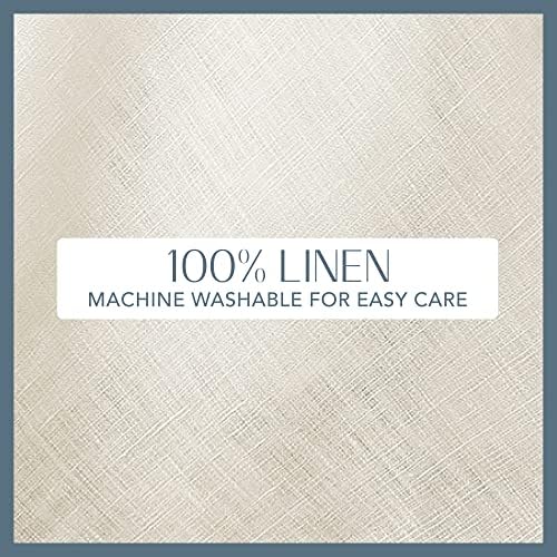 Elrene Home Fashions Villeroy & Boch La Classica Linen Tablecloth, Great for Formal Dining or Everyday Use, 70 Inches by 96 Inches, Ivory - Image 4