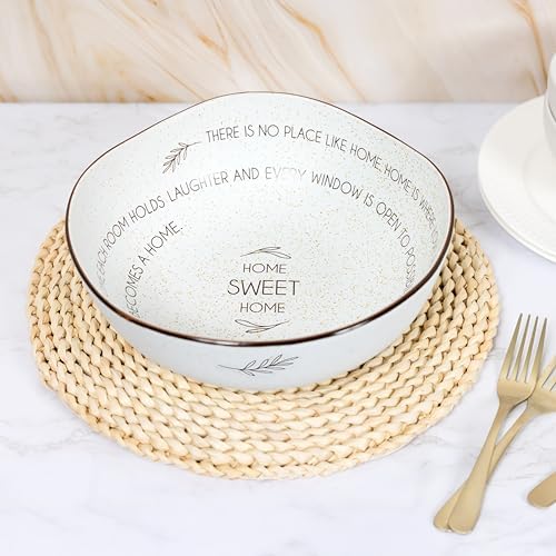 Pavilion Gift Company - Home Sweet Home - 10.5" Serving Bowl Sharing Memories Love Family Friends Thanksgiving Holidays Kitchenware Decor - Image 2