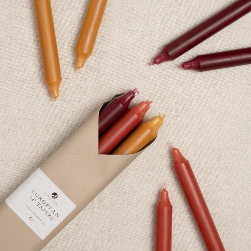 Northern Lights Candles - 12" 6pk Taper Combo - Autumn Harvest - 72744 - Image 5