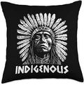 Native American Heritage Store Native Heritage American Indian Warrior Indigenous Throw Pillow, 18x18, Multicolor by Unknown