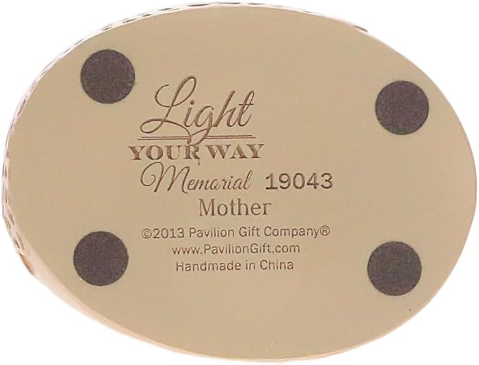 Pavilion Gift Company 19043 Light Your Way Memorial Mother Angel Figurine, 9-Inch