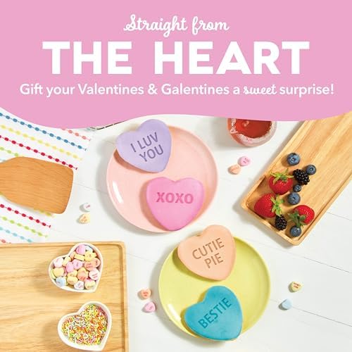 Dash & Sweethearts® Mini Waffle Maker- Mini Machine for Creative Homemade Treats - Nonstick Iron with Unique Print Design - Stylish Waffle Machine - Bestie Blue - Image 3