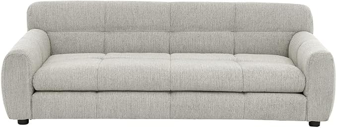 Dog Sofa Couch for Medium and Large Dogs, 51" Sofa for Dogs with Backrest and Armrest, Durable Pet Sofa with Soft Foam Cushion, Elevated Dog Couch Bed with Legs, Beige