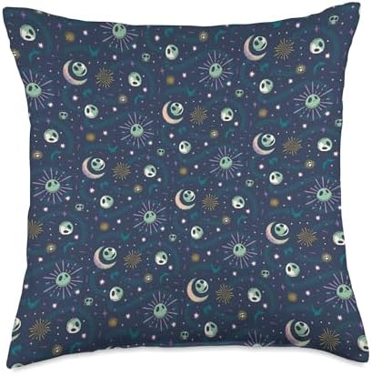 Tim Burton’s The Nightmare Before Christmas Jack Print Throw Pillow