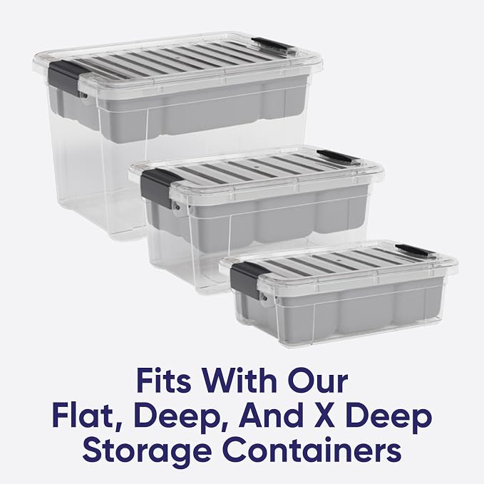 Superio Storage Container Organizing Tray for Superio Bin or Drawer Plastic Organize Sewing, Crafts, 2 Pack