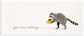 Humorous Raccoon Kitchen Phrase, 7 x 17 Inch Mounted Print on Wall Plaque | Stupell Industries · By Victoria Barnes · Ready to hang · Lean or layer on a shelf or against a wall · Made in USA