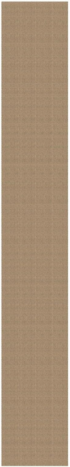 IOHOUZE Washable Exrea Long Hallway Runner Rug 3x18 Non Slip Rubber Backed Kitchen Runner Entryway Runner Indoor, Woven Rugs Floor Carpet for Kitchen Hall Entryway Stair, Orange/Tan/Brown