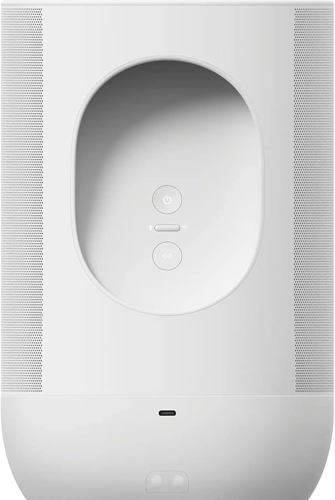 Sonos Move - Battery-Powered smart Speaker, Wi-Fi and Bluetooth with Alexa Built-in - Lunar White