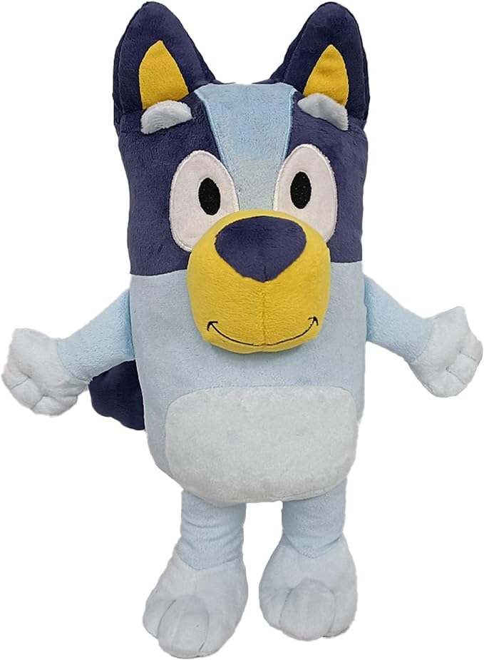 Northwest Bluey Character Hugger Pillow & Silk Touch Throw Blanket Set, 40" x 50", Hooray