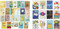 Hallmark All Occasion Handmade Boxed Set of Assorted Greeting Cards (Pack of 24) Assorted Birthday Greeting (12 Cards and Envelopes)