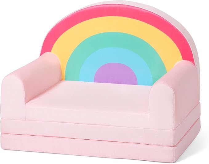 Delta Children Rainbow Flipout Figural Chair