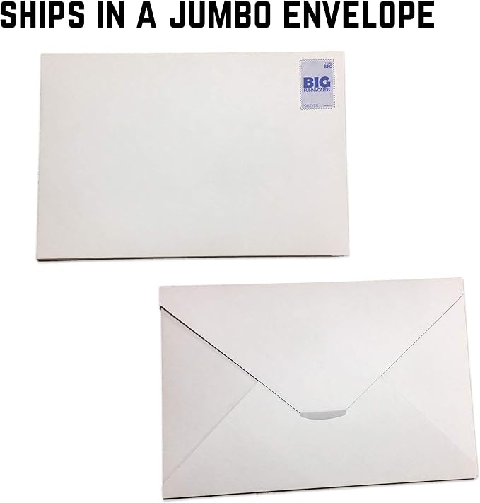 VictoryStore Jumbo 3 Foot Happy Birthday Card, Presents And Balloons, 24x36-Inch Card, Ships In Jumbo Envelope, (Pink, Custom Text)