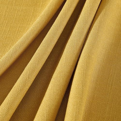 Laura Ashley Esme Decorative Tablecloth, 60" x 84", Gold - Image 5