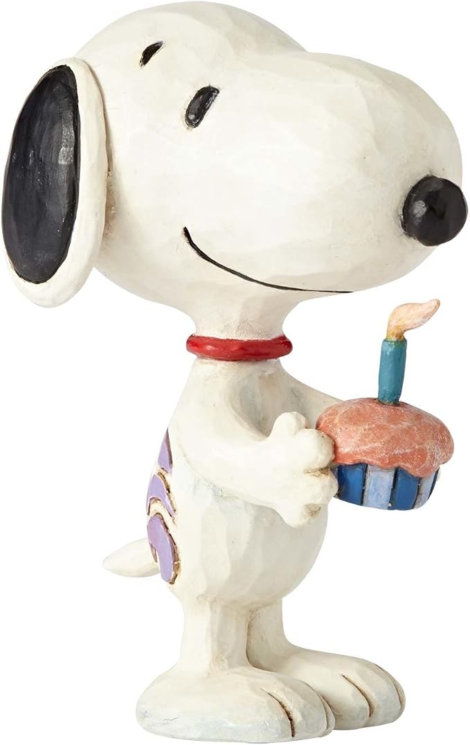 Peanuts by Jim Shore Snoopy Birthday Mini Figurine