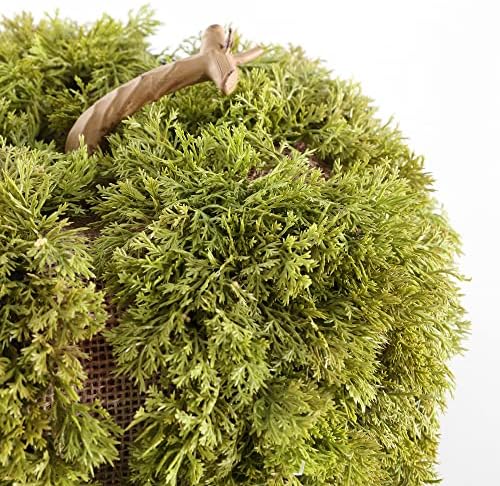 SAFAVIEH Home Collection 10-inch Decorative Artificial Moss Pumpkin (Fully Assembled) - Image 4