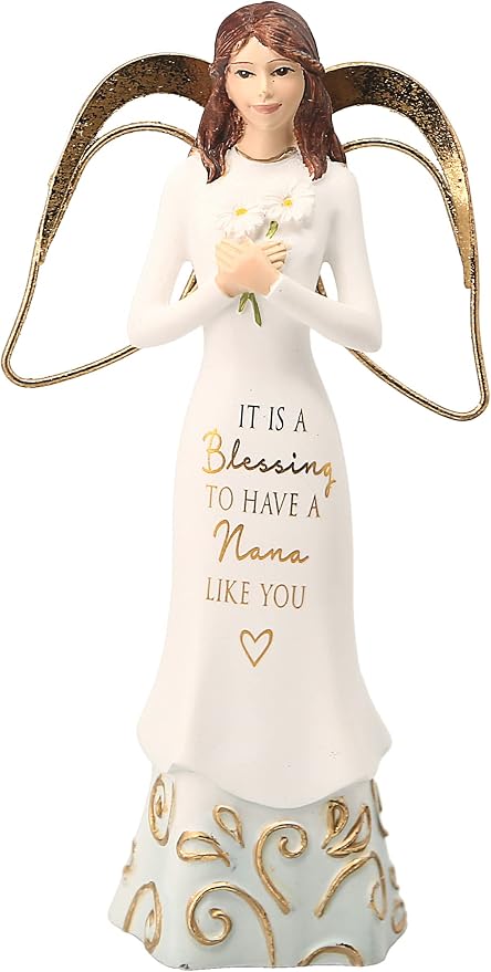Pavilion Gift Company It is A Blessing to Have A Nana Like You - 5.5 Inch Angel Figurine, White