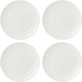 Lenox Wicker Creek Accent Plates, Set of 4, 4.28 White