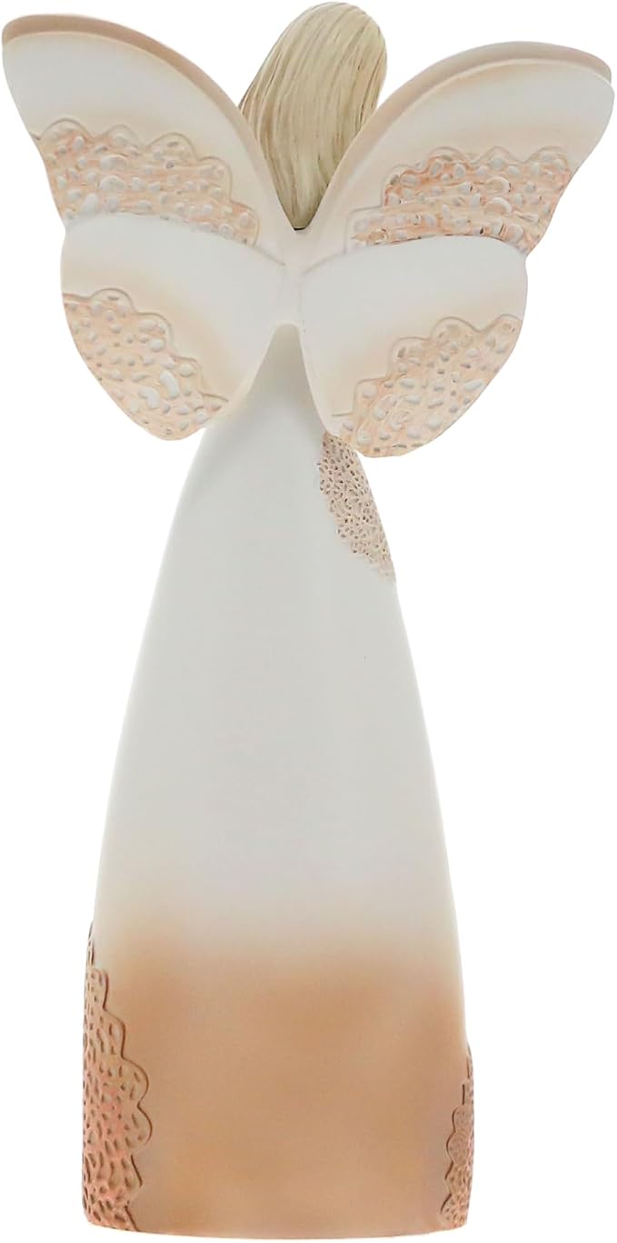 Pavilion Gift Company 19044 Light Your Way Memorial Loved Ones Angel Figurine, 9-Inch, Sandal