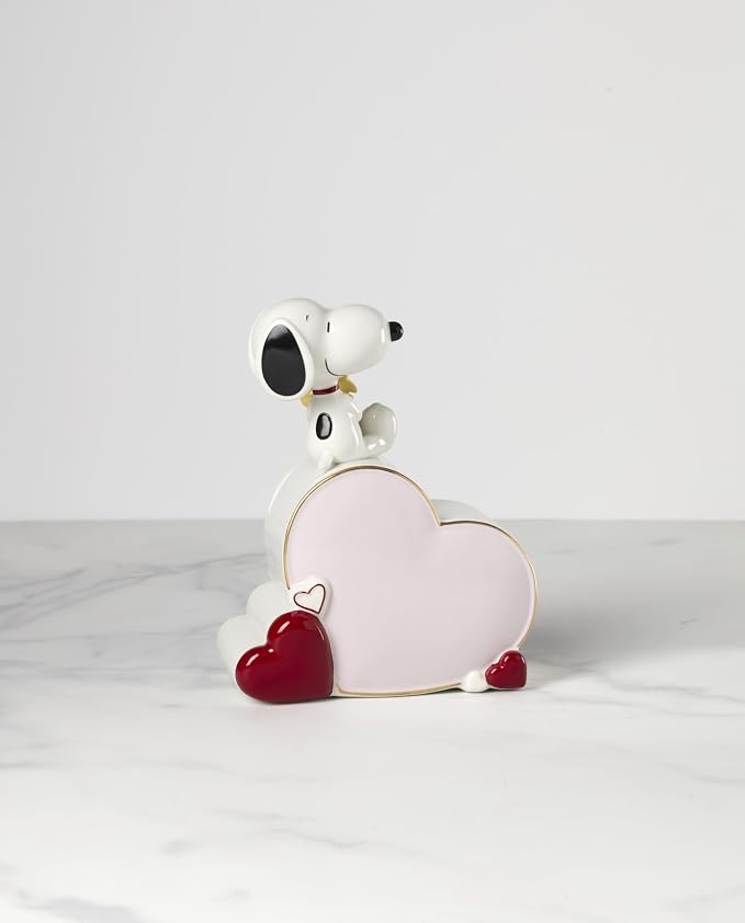Lenox Peanuts Snoopy Valentine's Day Candy Jar