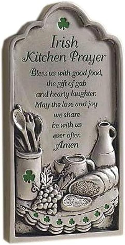 Irish Kitchen Prayer Plaque