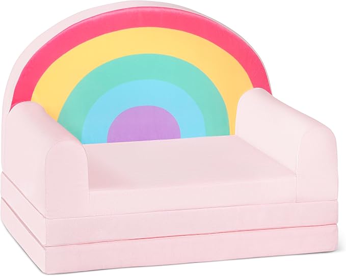 Delta Children Rainbow Flipout Figural Chair