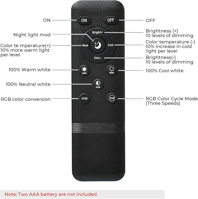 LED WiFi RGBW Controller, Smart for FVTLED RGBW LED Deck Lights | 5 Pin Wireless Controller, Comes With a Remote, Working with Android and iOS System Free App