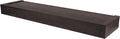 HIGH & MIGHTY Modern 24" Floating Shelf Holds up to 20 lbs, Easy Tool-Free Dry Wall Installation, Flat, Espresso | 515659