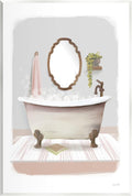 Bubble Bath Tub Bathroom, 10 x 15 Inch Mounted Print on Wall Plaque | Stupell Industries · By House Fenway · Hand finished · Ready to hang · Made in USA